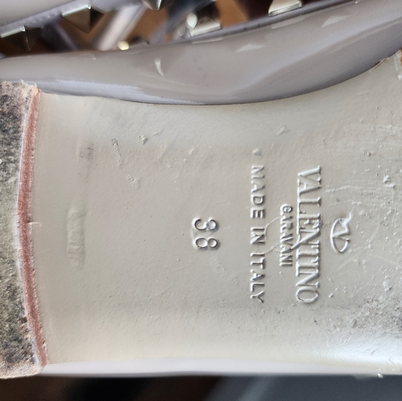 Valentino Rockstud Ankle Wrap flats - Picture 7 of 8